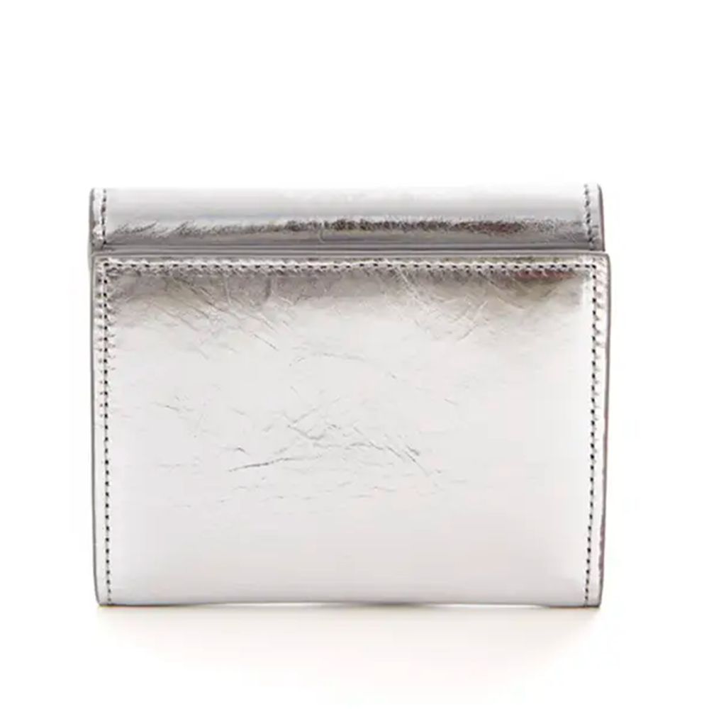 Silver Leather Wallet - The Luxe Alliance