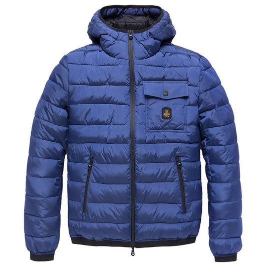 Blue Nylon Jacket - The Luxe Alliance