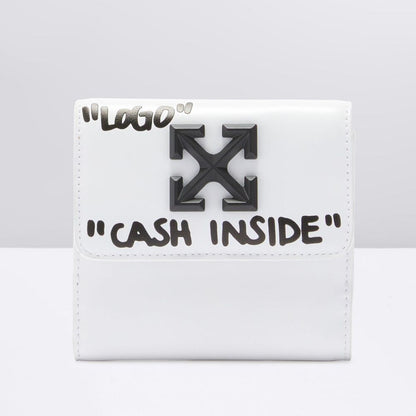 White Leather Wallet - The Luxe Alliance