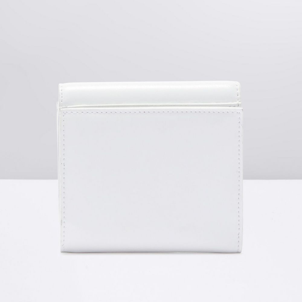 White Leather Wallet - The Luxe Alliance