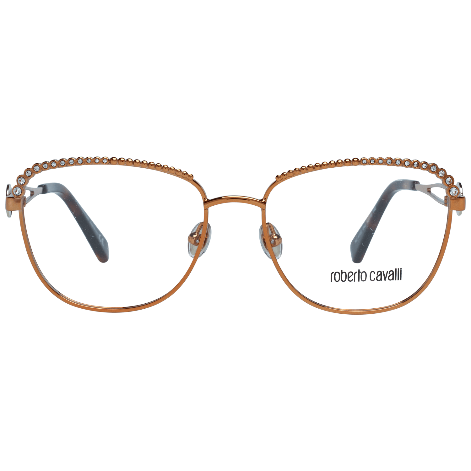 Roberto Cavalli Women’s Copper Optical Frames – Square Design