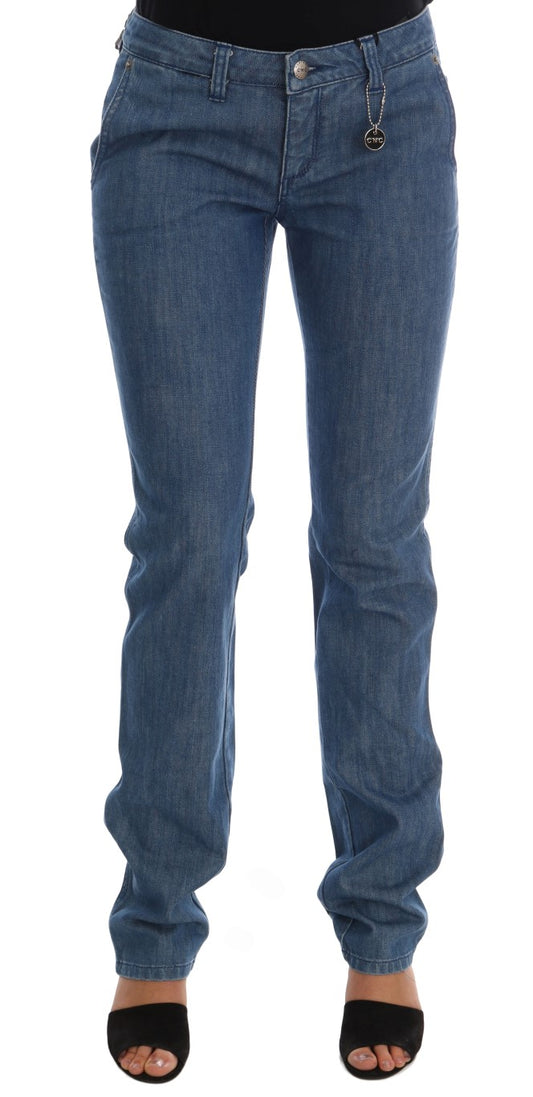  - Super Slim Blue Wash Cotton Jeans