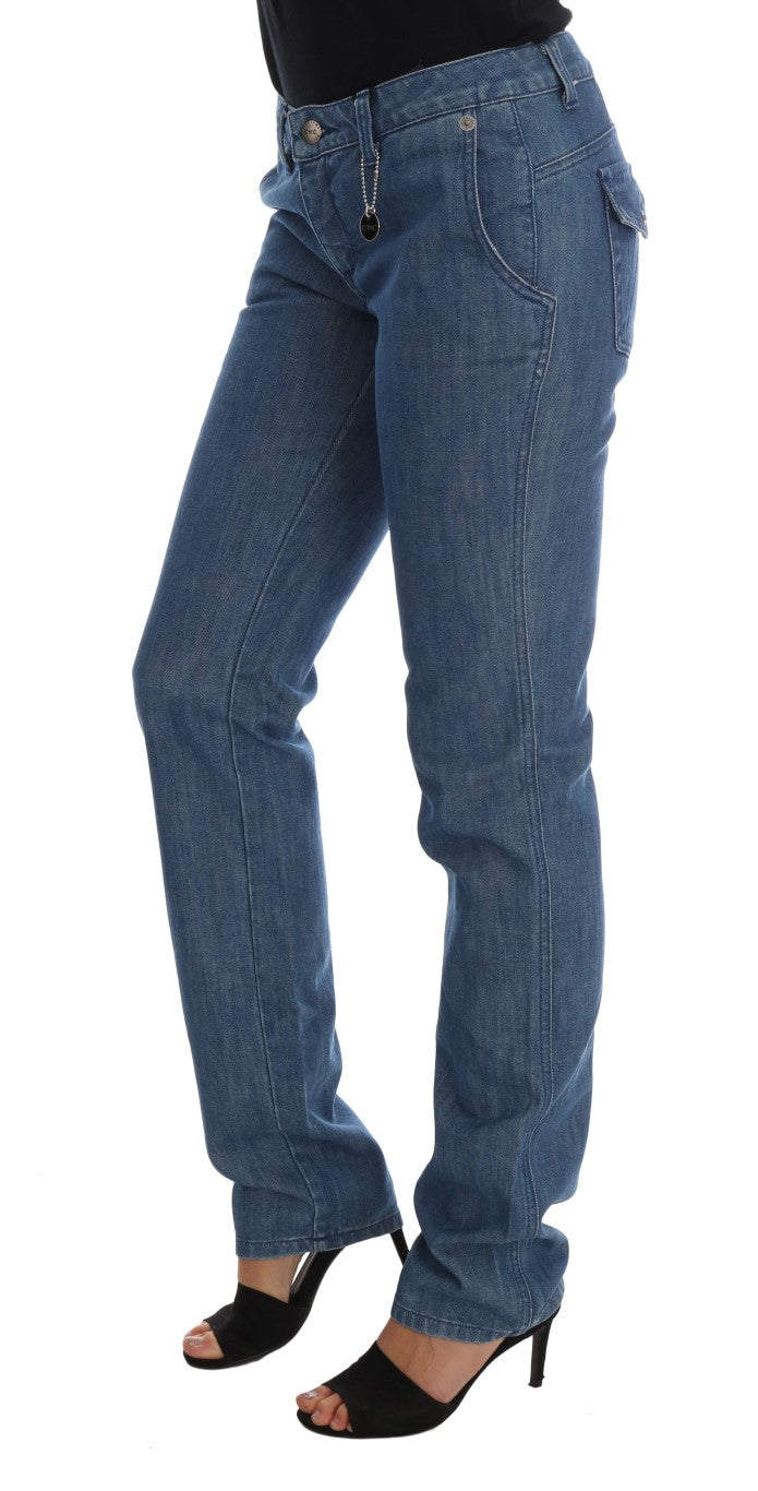  - Super Slim Blue Wash Cotton Jeans