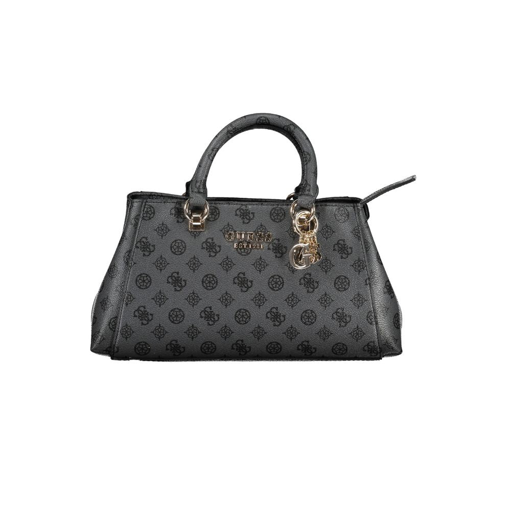 Gray Polyethylene Handbag - The Luxe Alliance