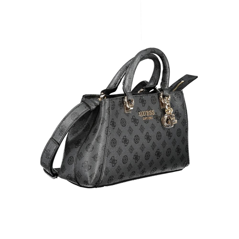 Gray Polyethylene Handbag - The Luxe Alliance