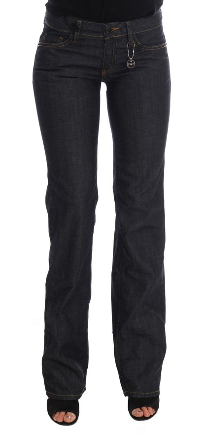  - Chic Dark Blue Straight Fit Jeans