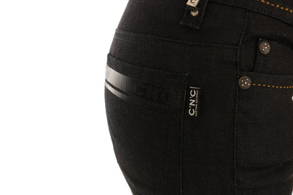  - Chic Dark Blue Super Slim Fit Jeans