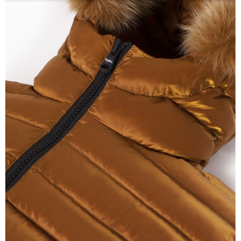 Orange Nylon Jackets & Coat - The Luxe Alliance