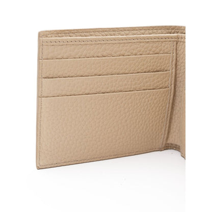  - Beige Leather Wallet