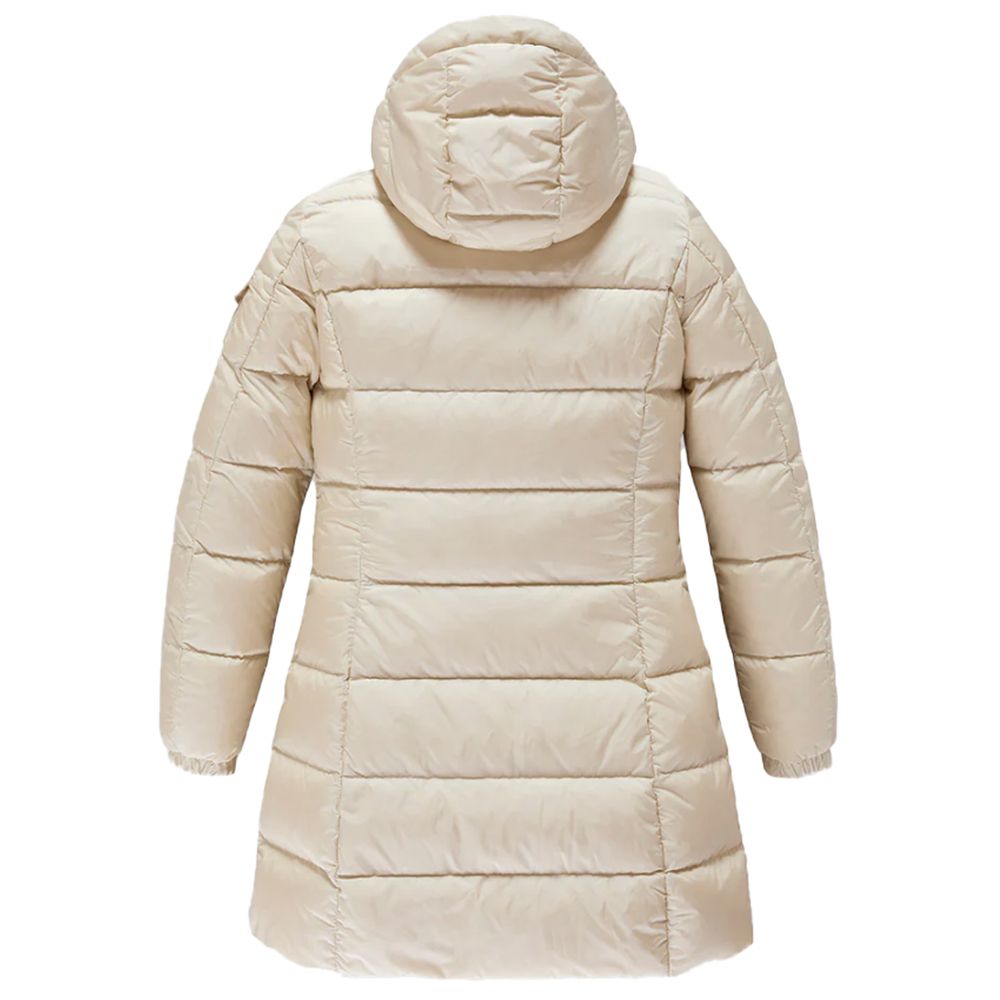  - White Nylon Jackets & Coat