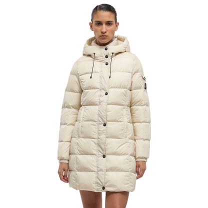  - White Nylon Jackets & Coat