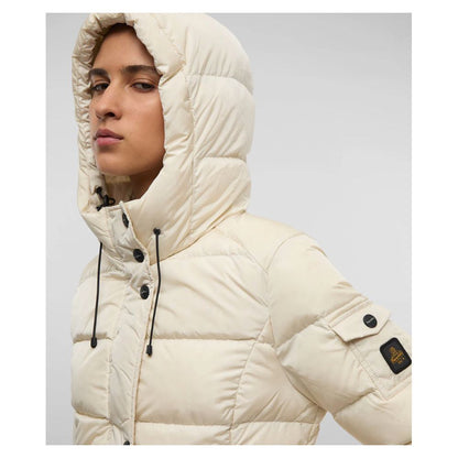  - White Nylon Jackets & Coat