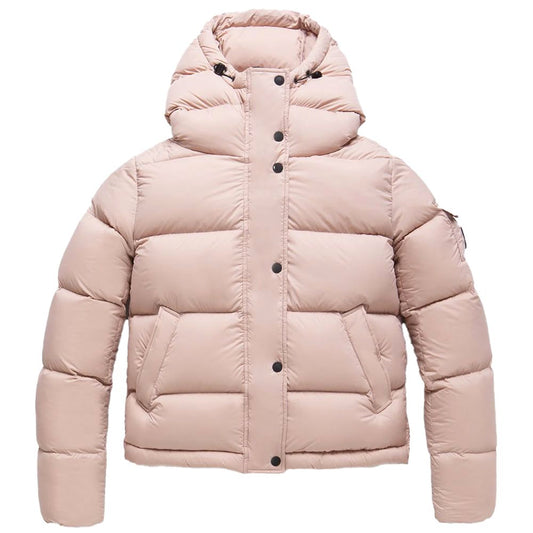  - Pink Polyester Jackets & Coat