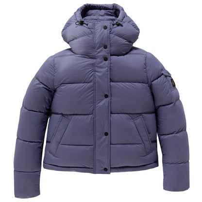  - Purple Polyester Jackets & Coat