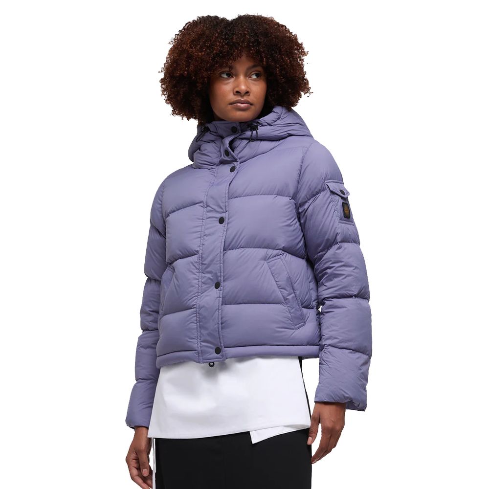  - Purple Polyester Jackets & Coat