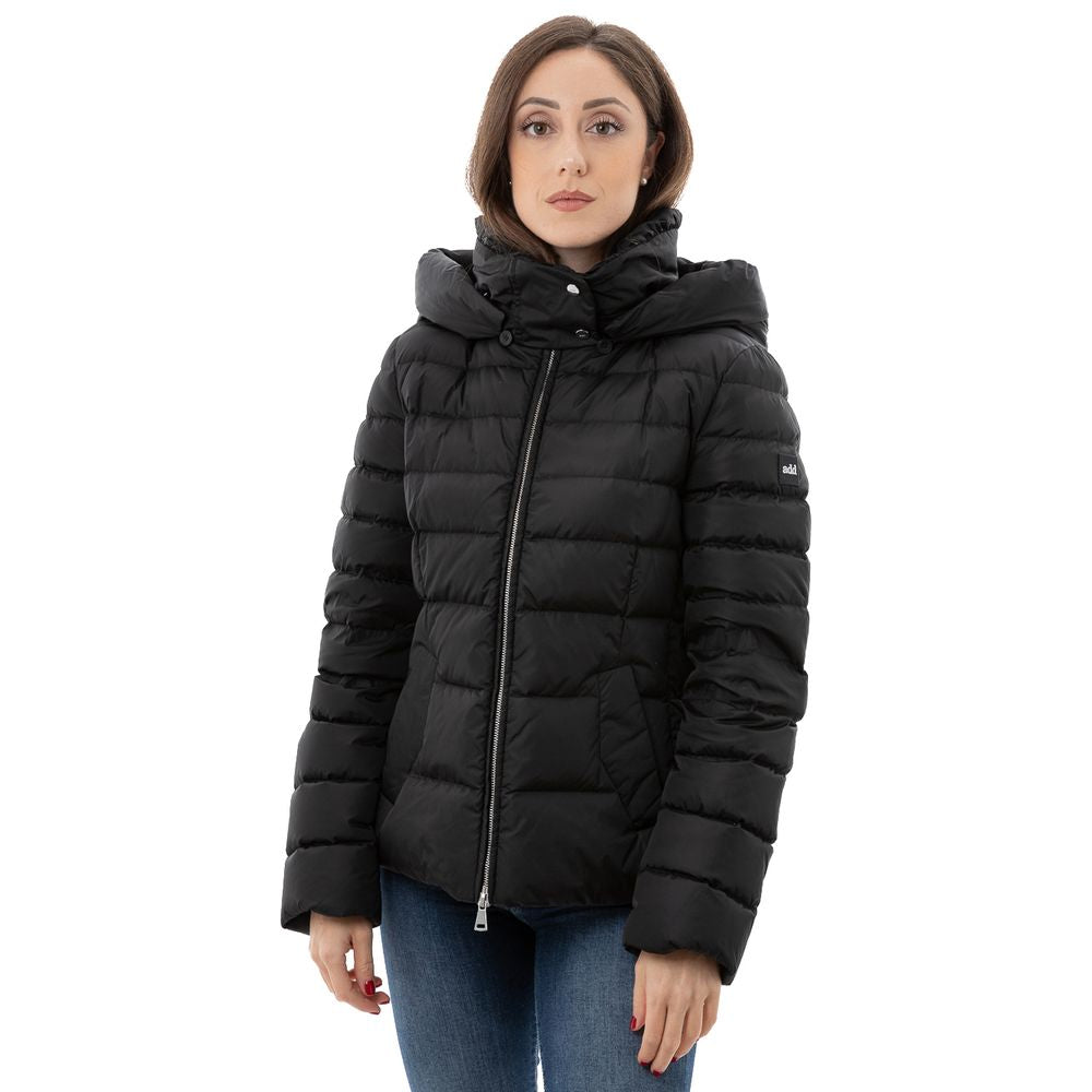  - Black Polyamide Jackets & Coat