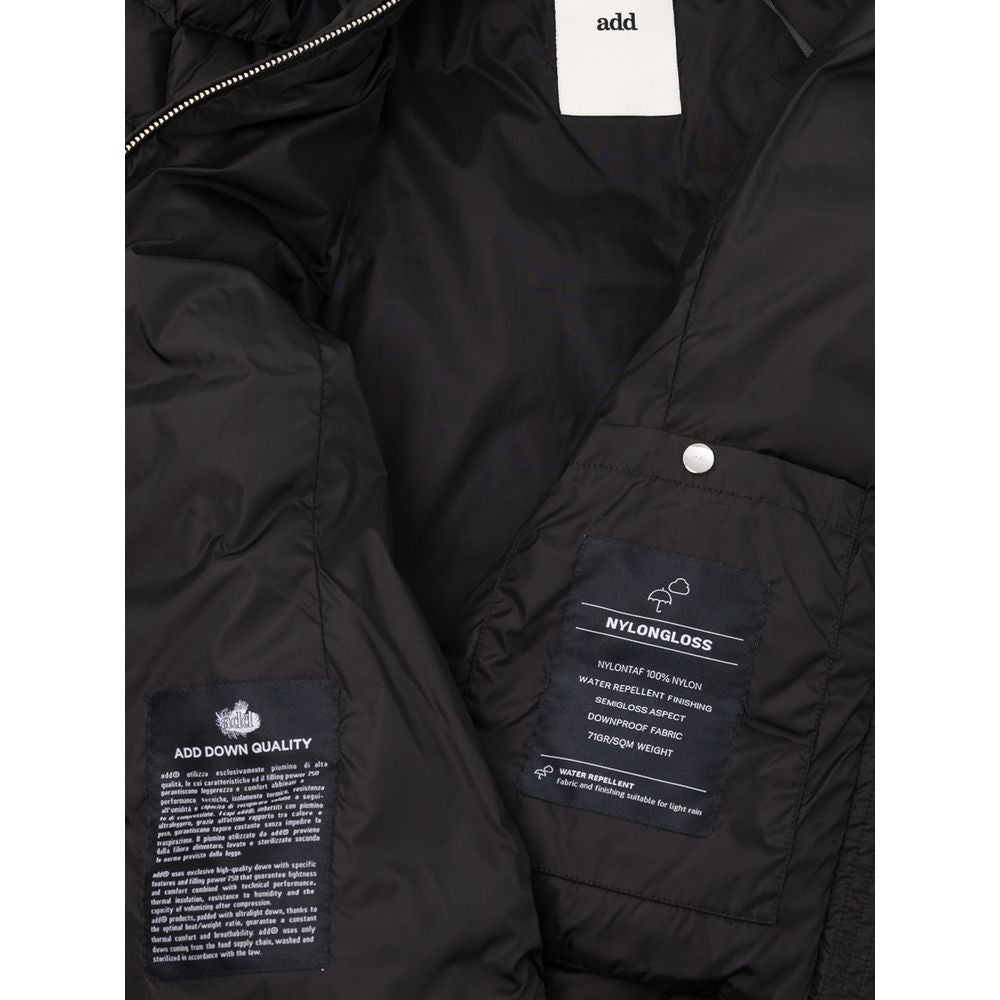  - Black Polyamide Jackets & Coat