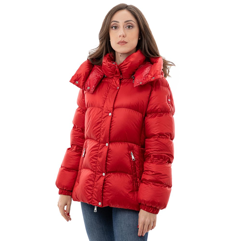  - Red Polyamide Jackets & Coat