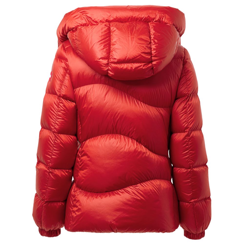  - Red Polyamide Jackets & Coat