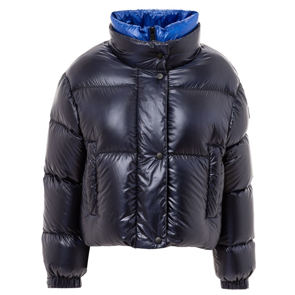  - Blue Polyamide Jackets & Coat