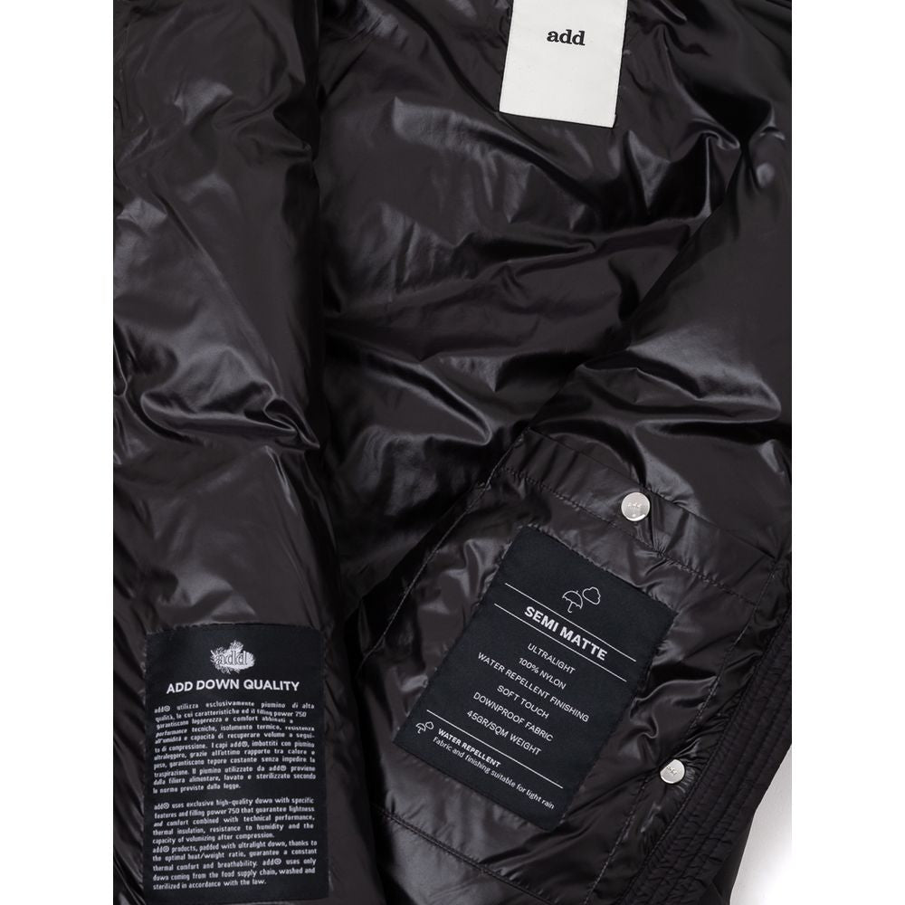  - Black Polyamide Jackets & Coat