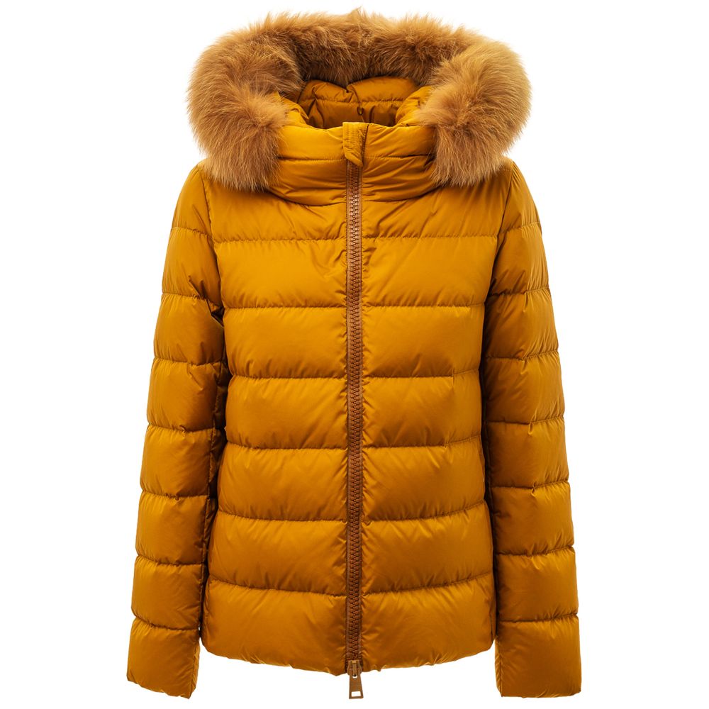  - Yellow Polyamide Jackets & Coat