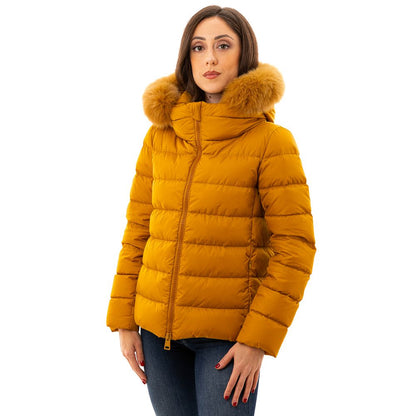  - Yellow Polyamide Jackets & Coat