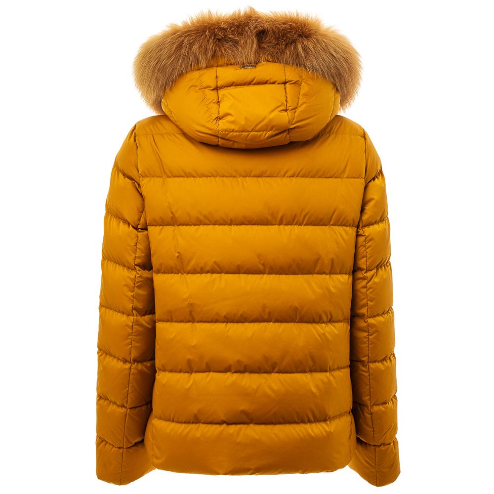  - Yellow Polyamide Jackets & Coat