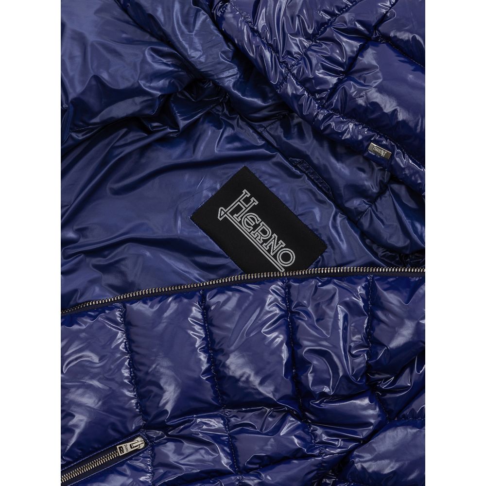  - Blue Polyamide Jackets & Coat