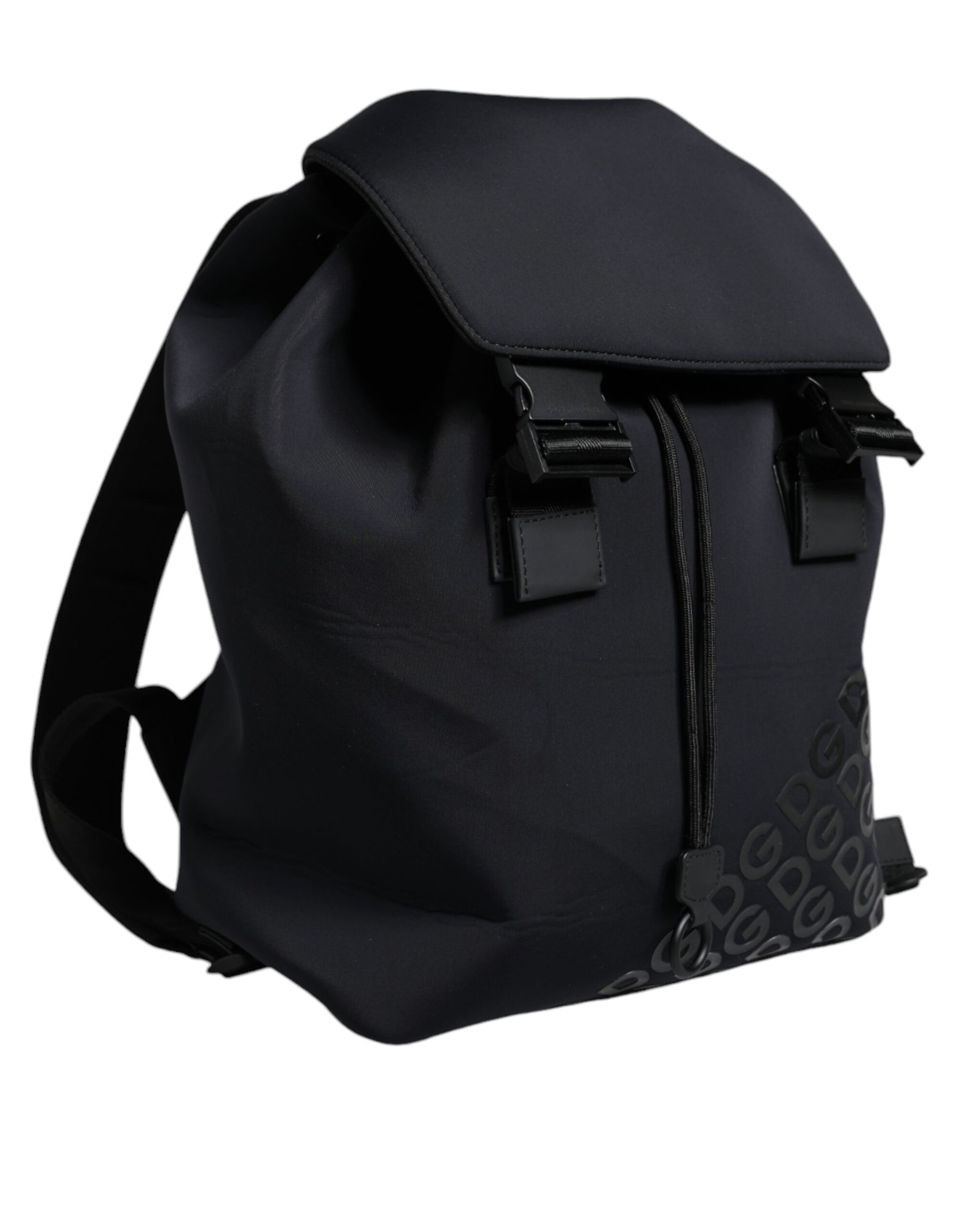 Black DG Mania Neoprene Travel Back Pack Bag