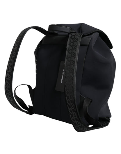 Black DG Mania Neoprene Travel Back Pack Bag - The Luxe Alliance