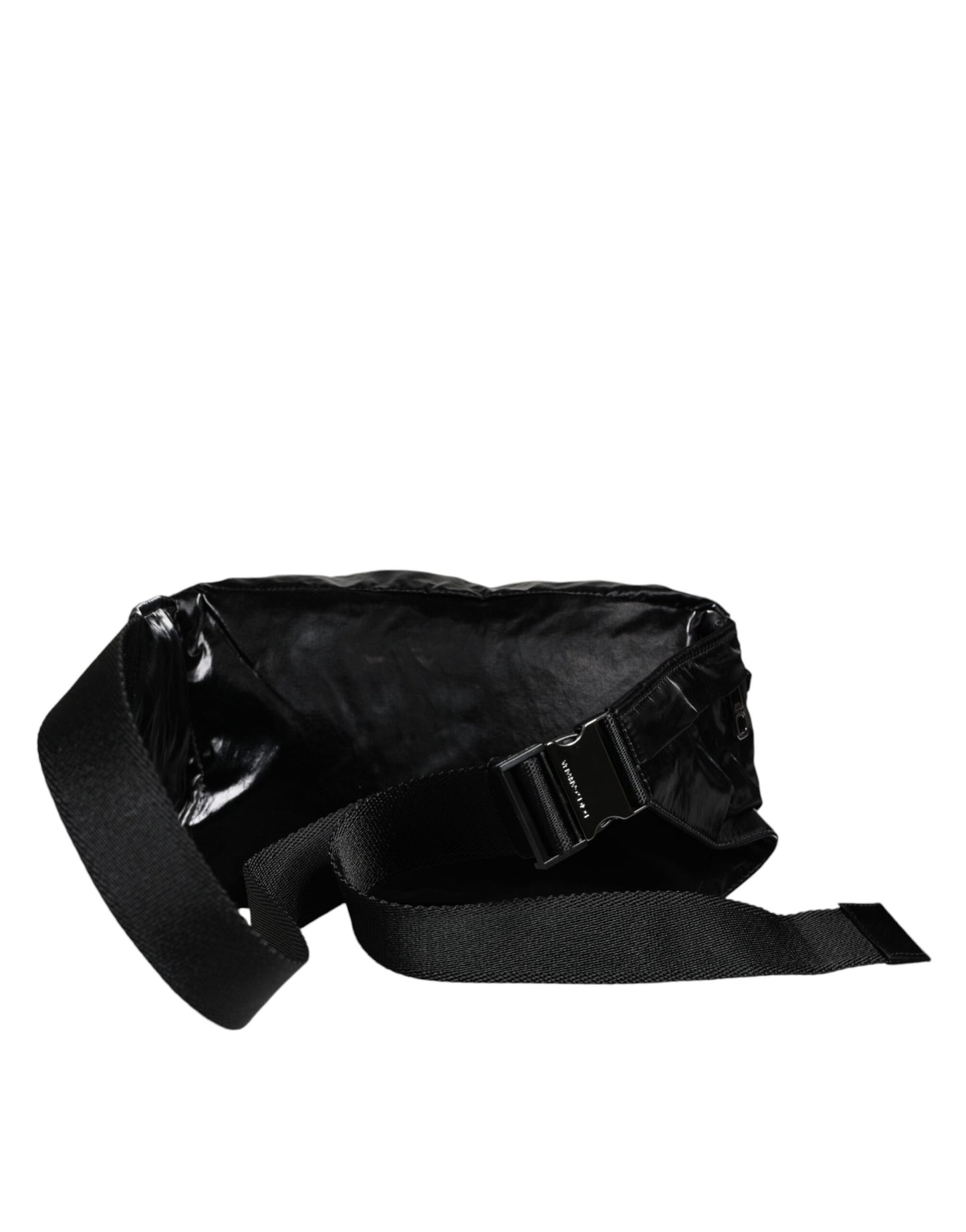 Black Nylon Fabric Belt Waist Fanny Pack Bag - The Luxe Alliance