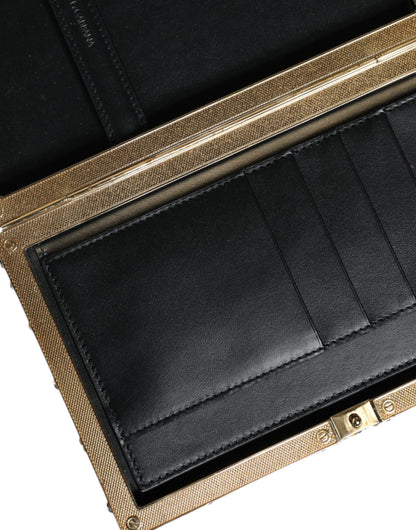 Silver Sequined Clutch Crossbody Bag
