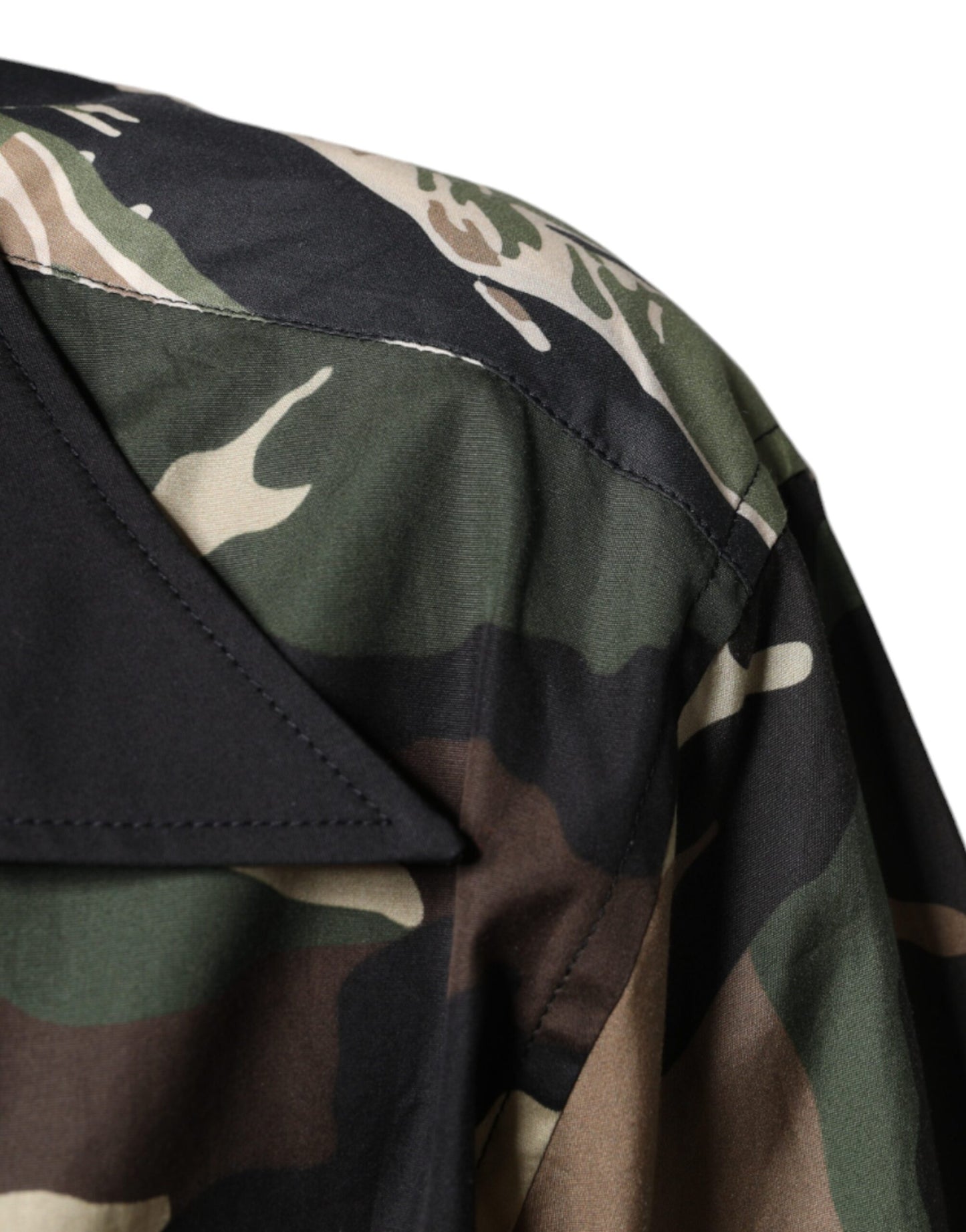 Multicolor Camouflage Button Down Men Casual Shirt - The Luxe Alliance