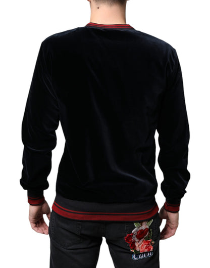  - Multicolor Jacquard Crew Neck Sweatshirt Sweater