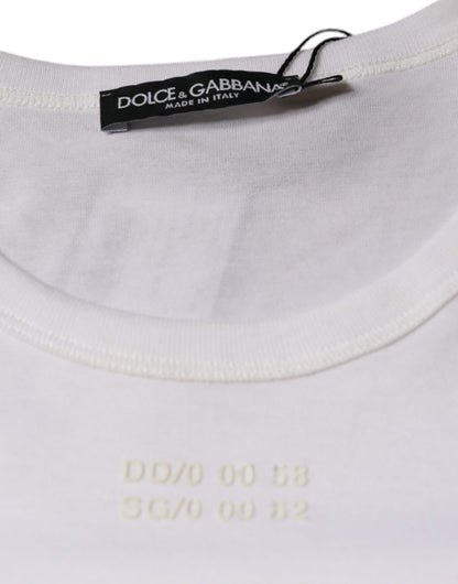  - White Cotton Pocket Short Sleeves T-shirt