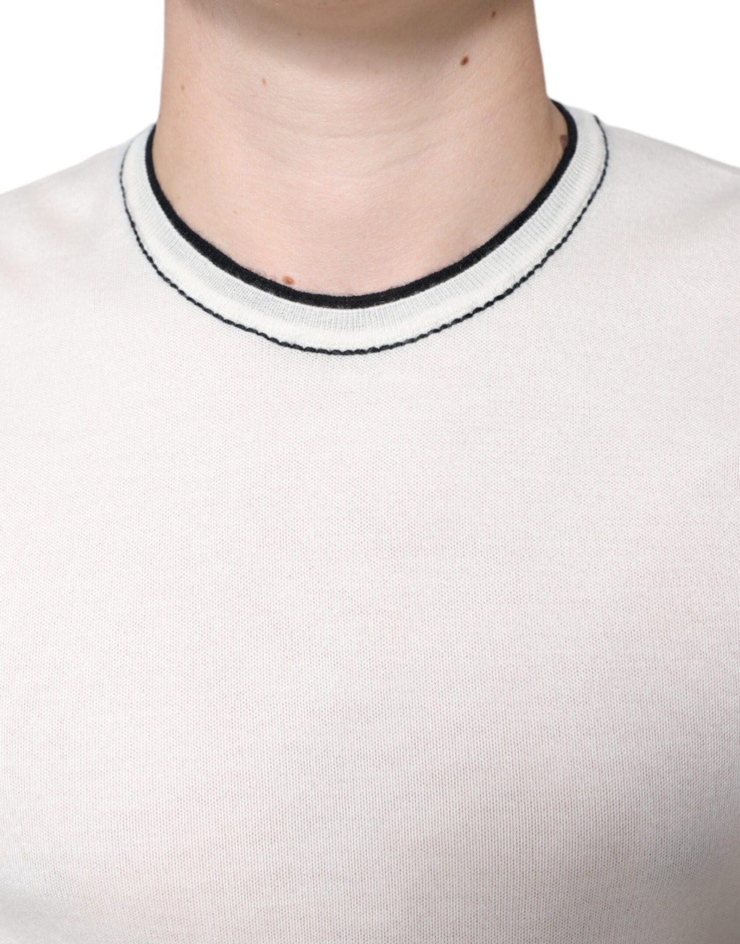  - Off White Cashmere Short Sleeves T-shirt