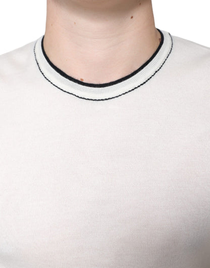  - Off White Cashmere Short Sleeves T-shirt