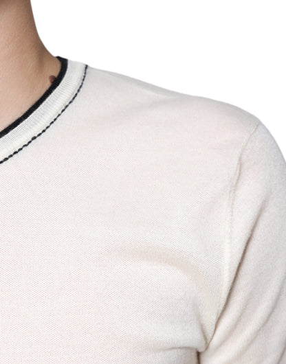  - Off White Cashmere Short Sleeves T-shirt