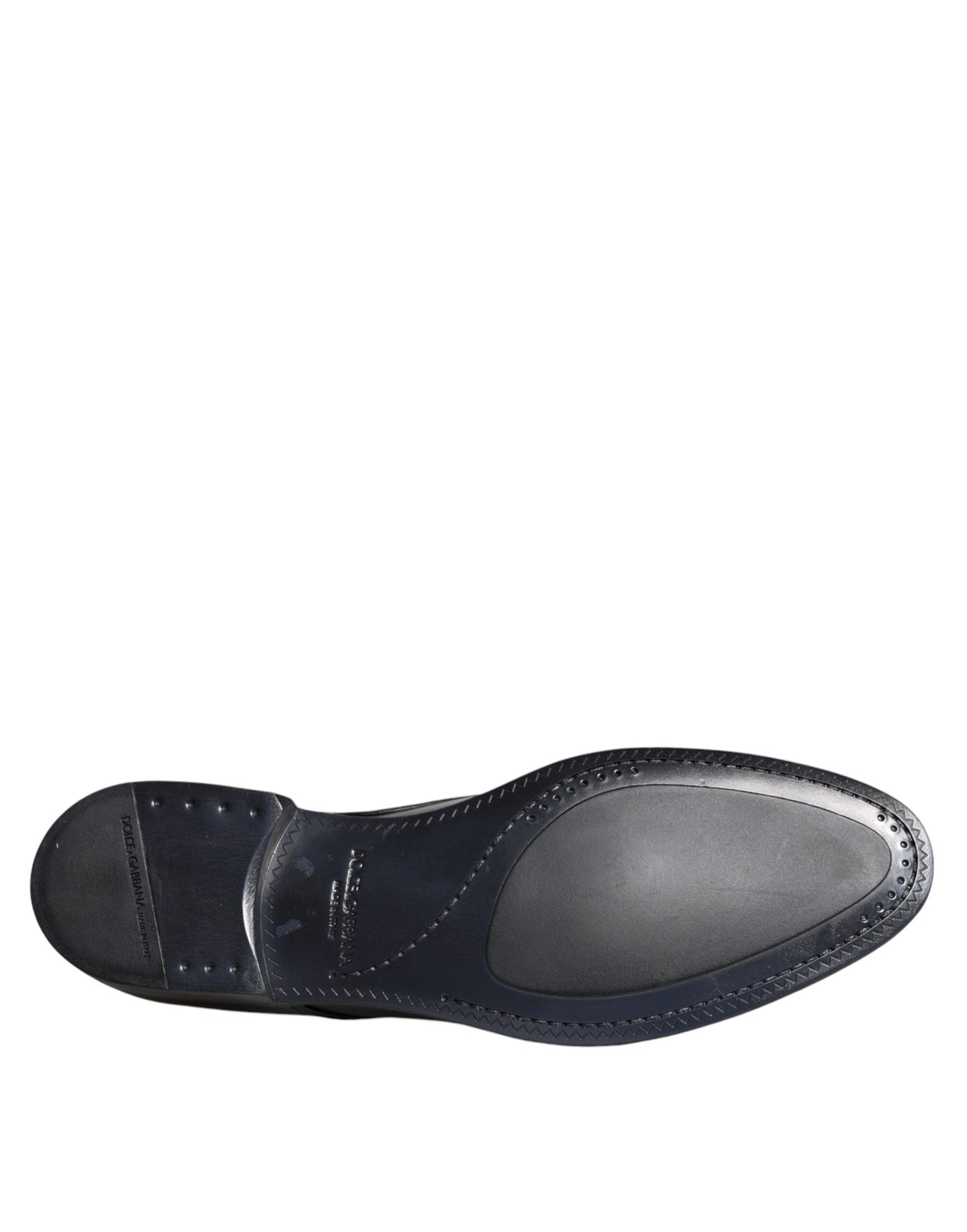  - Black Leather Derby Formal Dress Shoes