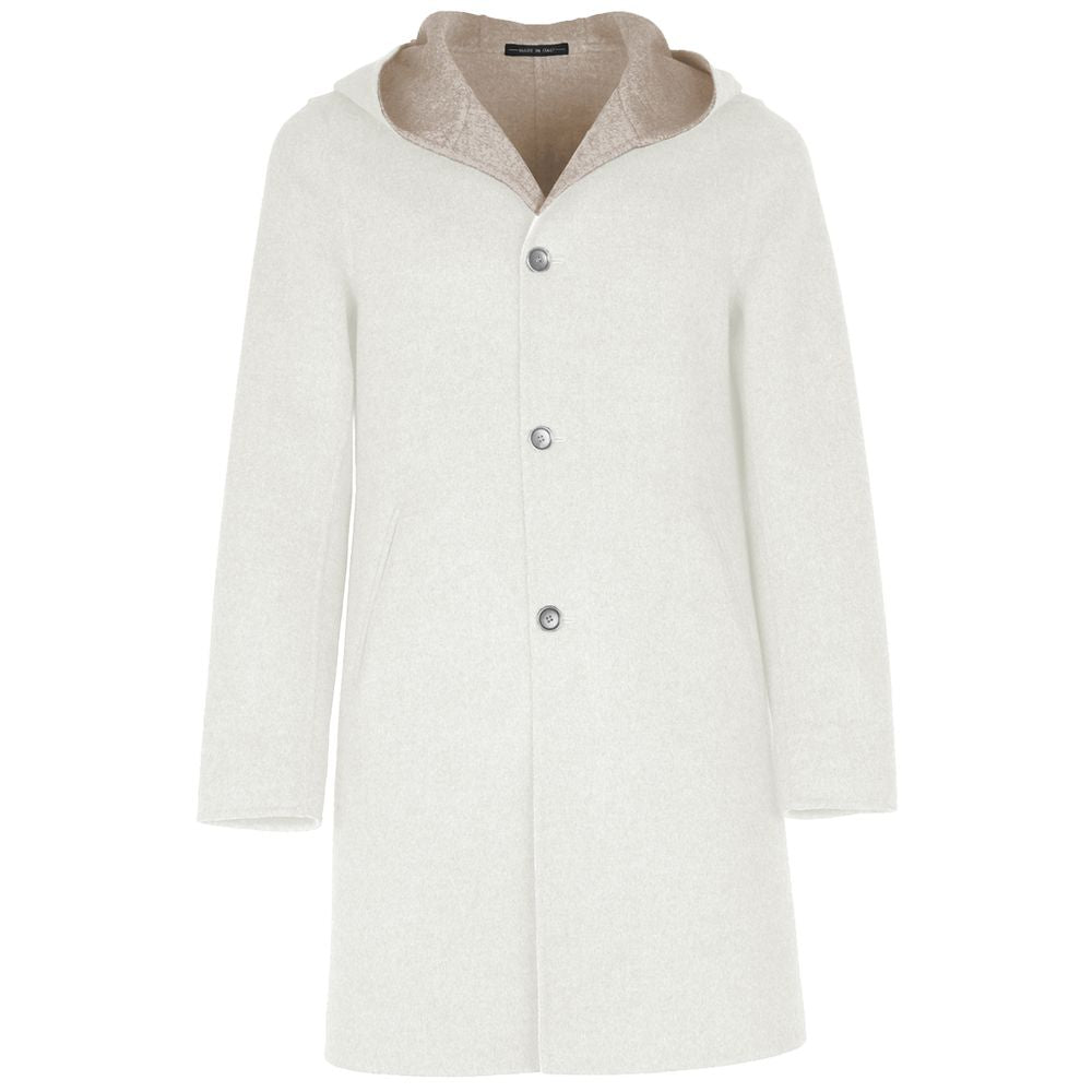 White Wool Vergine Jacket - The Luxe Alliance