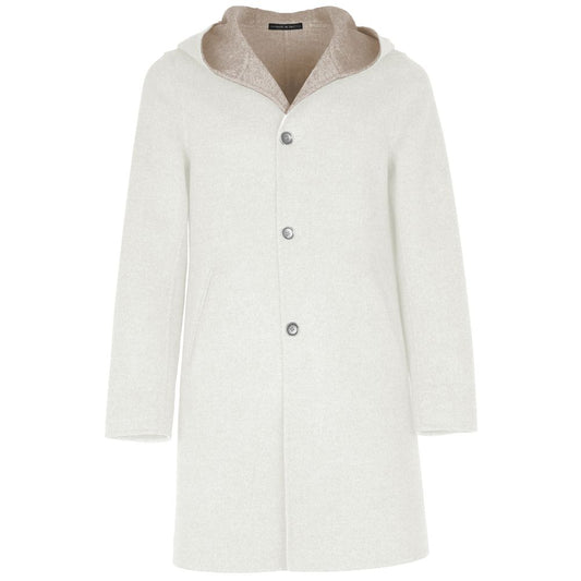 White Wool Vergine Jacket - The Luxe Alliance