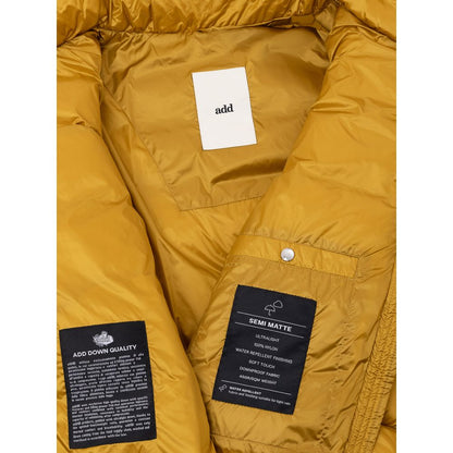 Gold Polyamide Jackets & Coat - The Luxe Alliance