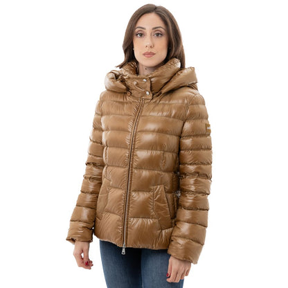 Bronze Polyamide Jackets & Coat - The Luxe Alliance