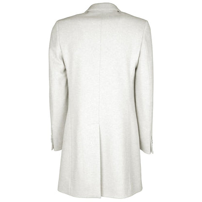 White Wool Vergine Jacket - The Luxe Alliance