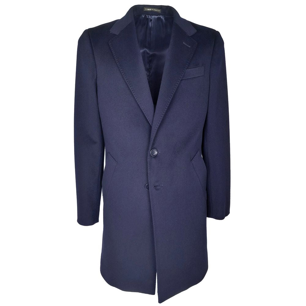 Blue Cashmere Jacket - The Luxe Alliance