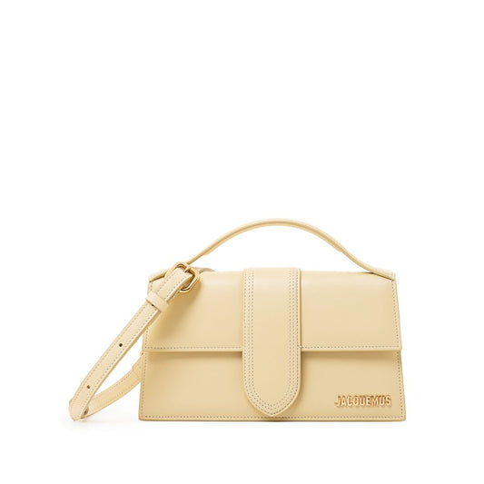 Yellow Leather Shoulder Bag - The Luxe Alliance