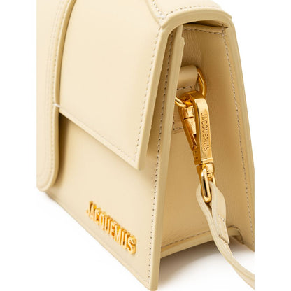 Yellow Leather Shoulder Bag - The Luxe Alliance