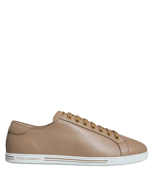 Brown Low Top Men Saint Tropez Sneakers Shoes - The Luxe Alliance