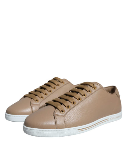 Brown Low Top Men Saint Tropez Sneakers Shoes - The Luxe Alliance